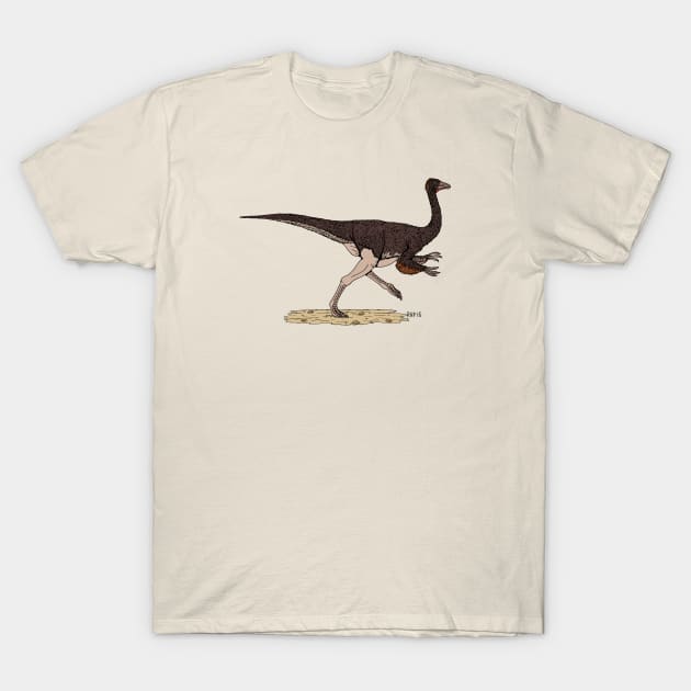 Ornithomimus T-Shirt by AzureLionProductions